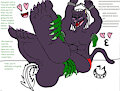 Tickle Demons capture Tehuantl by alexiaNBC
