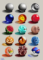 Texture spheres
