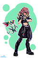 COMMISSION: Elise pokemon trainer