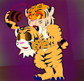It was about to become the tiger when I took off the costume of the tiger