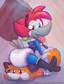 Pamp-Sitting on Paddycake by OverFlo207
