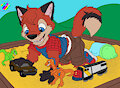 Sandbox fun by Karissa