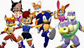 Team Freedom Fighters by RoyThePichu