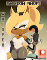 Patreon Pinups: Whisper the wolf SFW