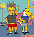 Blorthead & The Cornholio BY Friar