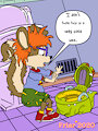 Scooter Vs The Potty by Friar