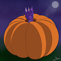 Zen in pumpkin by ZenAllen
