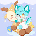 Big Reindeer Hugs -By @kaitzunema-