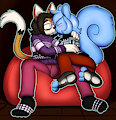 Chistmas cuddling