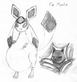 Glaceon and Sin by MantaPanther