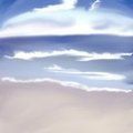 Simple Beach Scene by KaraRose