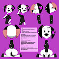 Dez ref sheet by Xcharemain