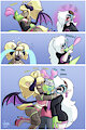 [A-T] Girlfriends rivalry by JAMEArts