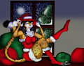 Rosie Baumgartner Christmas YCH