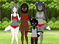 Mary and her Wolf siblings