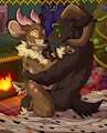 Festive Couple