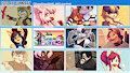 2020 Art Summary, SFW Edition!