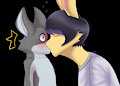 Comfy kissing by Herex