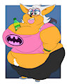 Rouge the Fat Nerd by SpiketheKlown