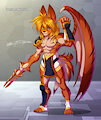 Commission - Flafty 14 A - Claust - Cell Shaded