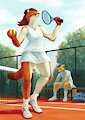 Tennis by Dahtamnay