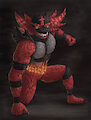 Incineroar FanArt by Fergon3
