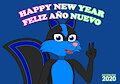Happy New Year by AcidSkunkWolf
