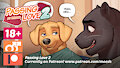 "Passing Love 2 | Page 21" is up on my Patreon! by Meesh