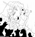 [Old Art] Monster Encounter, by KelvinTheLion