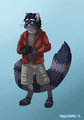 Wes the Raccoon by Marisama