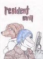 Arinel and Bite:Resident evil by nanokoex