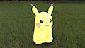 [Blender] Pikachu Fluid Test