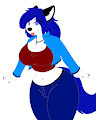 New Year 2021 - Blep Artic Fox Destiny by kingduskstripe