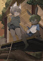 At the Tree House by NicoRabbit