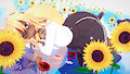 Resting on Some Flowers!~