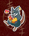 Psychotic Rat and his Supportive Heart by Karisu