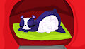Penny Ling Having A Digestive Nap (by Mojo1985) by CaptainDaVinci
