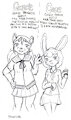Gracie and Cece bios by Fenimore