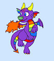 Rainbow Dragon by GoldNGal