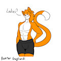 Baxter the Hunky Cat