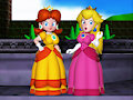 Peach and Daisy