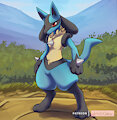 I choose you Lucario by Nakoo