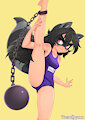 Raccoongirl Lyara - Standing Split (Patreon Reward)