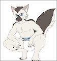 Diapered Doggo