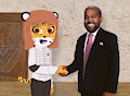 2028, Supreme Leader Dalia meet President Of USA West by SupremeLeaderVagineerS