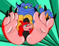 matts oversized shark feet by MattyB2009