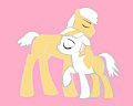Cloud Dust with her dad by CloudDust