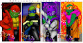 TMNT RISE - Diferents points of view - ART by RaphaHSLeon