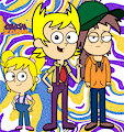 The main characters of Crash Zoom, created by TomSka, in my artistic style