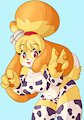 Isabelle Moo by Midnightkinkykitsune